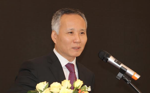 Thứ trưởng Bộ Công Thương, Trưởng đoàn đàm phán Hiệp định Đối tác xuyên Thái Bình Dương (TPP) của Việt Nam, ông Trần Quốc Khánh.