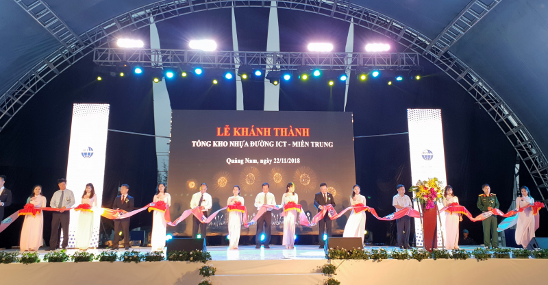 Khánh thành Tổng kho nhựa đường ICT - miền Trung gần 150 tỷ đồng - Báo Giao thông