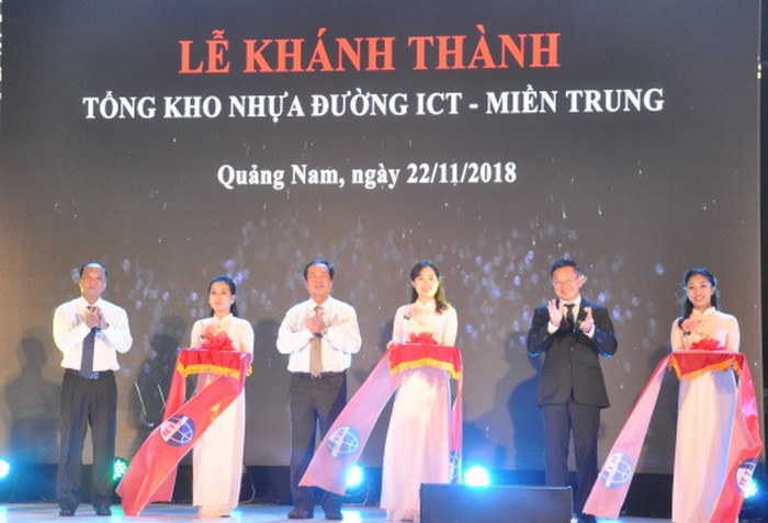 Tổng kho nhựa đường lớn nhất miền Trung đi vào hoạt động - Báo mới